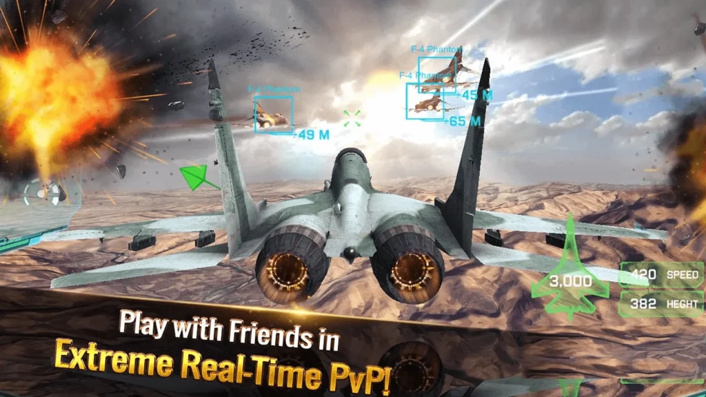 Ace Fighter - Play with friends - PvP