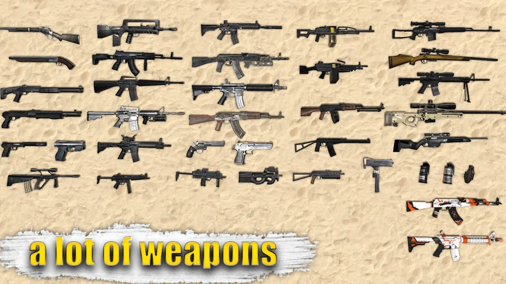 special forces group 2 - multiple weapons