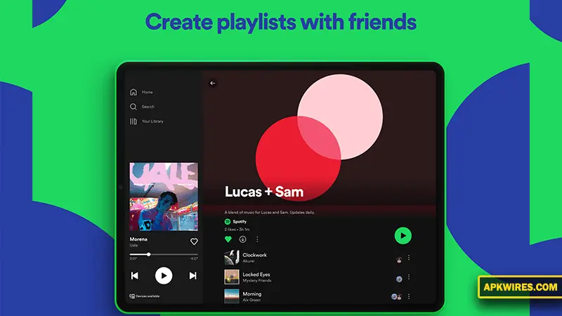 create playlist with friends
