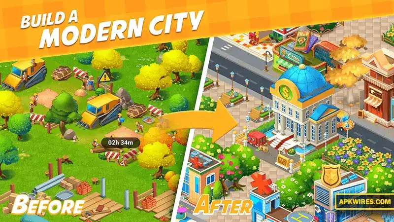 build a farm city from zero